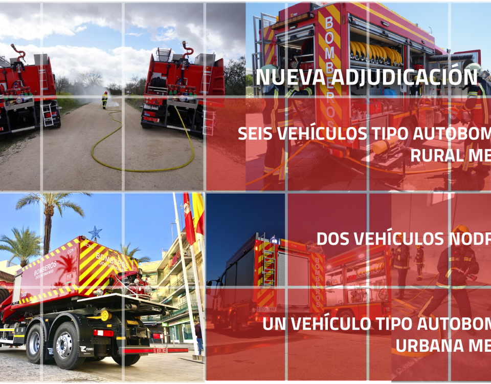Adjudicación nueve vehículos contraincendios a Feniks para Ciudad Real