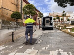 Lavapapeleras 100% eléctrico Feniks para Valoriza en Cádiz