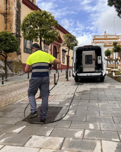 Lavapapeleras 100% eléctrico Feniks para Valoriza en Cádiz