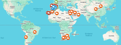 Mapa presencia Feniks en el mundo Mapa presencia Feniks en el mundo