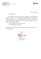 Certificado garantía OP1072