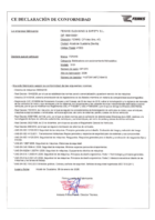 Declaración de conformidad - OP1072