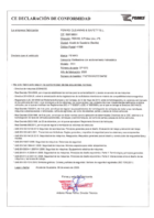 Declaración de conformidad - OP1073
