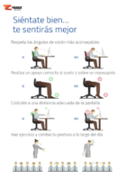 forma correcta sentarse